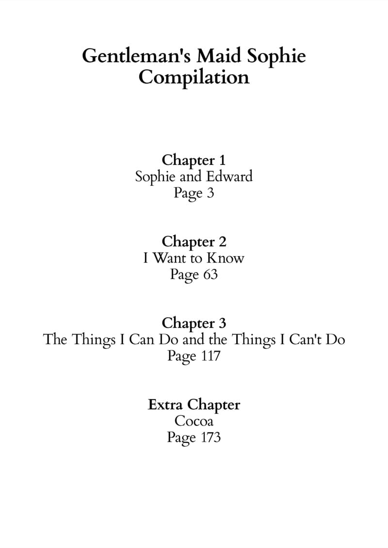 สาวใช้ของสุภาพบุรุษ โซฟี 1